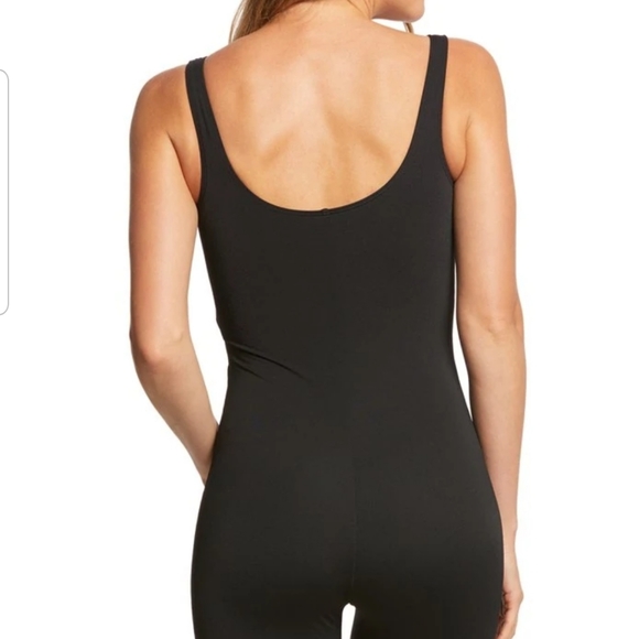 Chlorine Resistant Scoop Back Unitard One Piece Swimsuit, color : navy - Picture 9 of 13